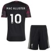 Camisola Liverpool Mac Allister 10 Criança Equipamento 3ª 2026-27 Manga Curta Camisola Liverpool Mac Allister 10 Criança Equipamento 3ª 2026-27 Manga Curta