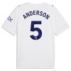 Camisola Manchester City Anderson 5 Equipamento 3ª 2026-27 Manga Curta Camisola Manchester City Anderson 5 Equipamento 3ª 2026-27 Manga Curta