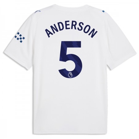 Camisola Manchester City Anderson 5 Equipamento 3ª 2026-27 Manga Curta Camisola Manchester City Anderson 5 Equipamento 3ª 2026-27 Manga Curta