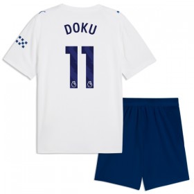 Camisola Manchester City Doku 11 Criança Equipamento 3ª 2026-27 Manga Curta
