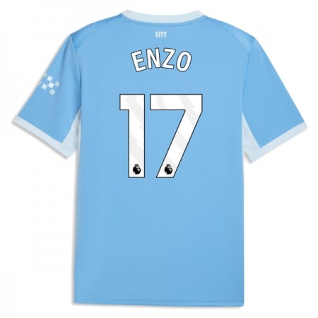 Camisola Manchester City Enzo 17 Equipamento Principal 2026-27 Manga Curta Camisola Manchester City Enzo 17 Equipamento Principal 2026-27 Manga Curta