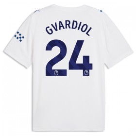 Camisola Manchester City Gvardiol 24 Equipamento 3ª 2026-27 Manga Curta