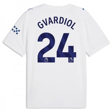 Camisola Manchester City Gvardiol 24 Equipamento 3ª 2026-27 Manga Curta Camisola Manchester City Gvardiol 24 Equipamento 3ª 2026-27 Manga Curta