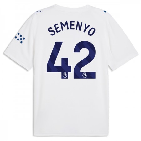 Camisola Manchester City Semenyo 42 Equipamento 3ª 2026-27 Manga Curta Camisola Manchester City Semenyo 42 Equipamento 3ª 2026-27 Manga Curta
