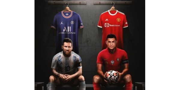 Cristiano Ronaldo se integrou rapidamente ao Manchester United, enquanto Lionel Messi lutou no Paris Saint-Germain