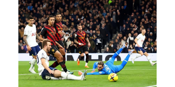 O desafio fora de casa do Manchester City para o Tottenham sofreu uma seqüência de 5 derrotas consecutivas