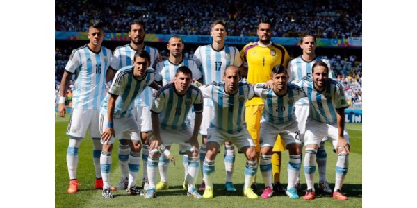 Argentina Seleção Masculina da Copa do Mundo de 2018- possíveis partidas iniciais
