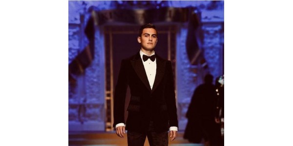 Serie A rei Dybala pousou passarela da estação T, bonito não perde modelo
