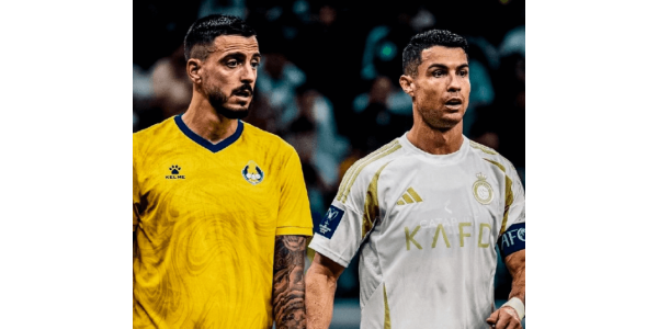 Cristiano Ronaldo marcou dois golos e reencontrou velhos amigos em campo