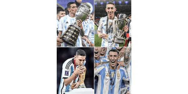 Di Maria termina de forma perfeita a sua carreira na seleção