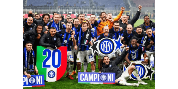 Inter de Milão venceu o Milan e conquistou o 20º título da Série A na história do time