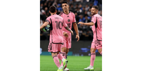 Messi e Suarez marcaram os primeiros gols do ano, e o Inter Miami sofreu uma derrota por 3-4