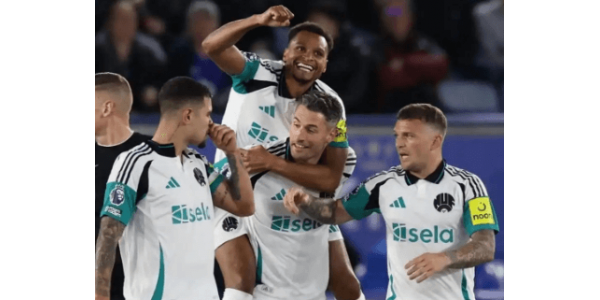 Newcastle venceu três jogos consecutivos e superou o Manchester City em pontos