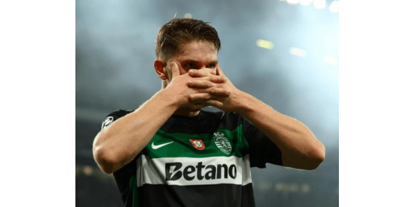 O avançado do Sporting CP, Viktor Gyokeres, está prestes a vestir a camisola do Manchester United