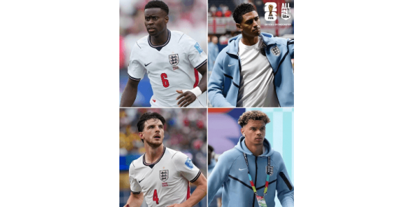 Inglaterra enfrenta crise dos cartões amarelos