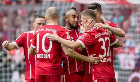 O FC Bayern München deverá vencer o campeão 7 rodadas com antecedência