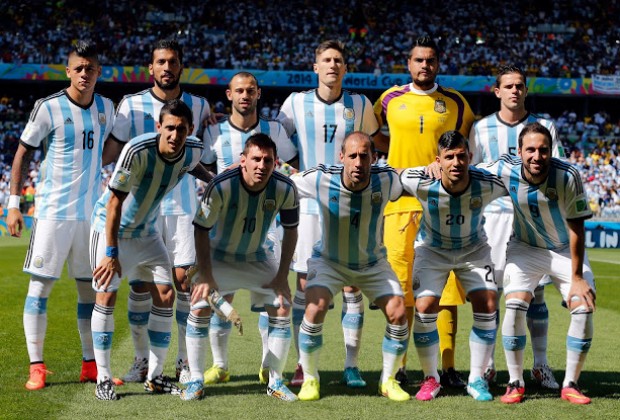 Argentina Seleção Masculina da Copa do Mundo de 2018- possíveis partidas iniciais