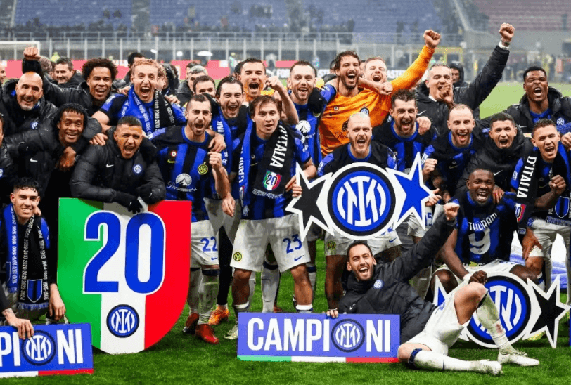 Inter de Milão venceu o Milan e conquistou o 20º título da Série A na história do time