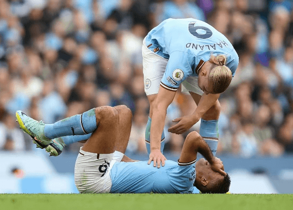 Rodri está gravemente ferido, o Manchester City enfrenta um grande desafio