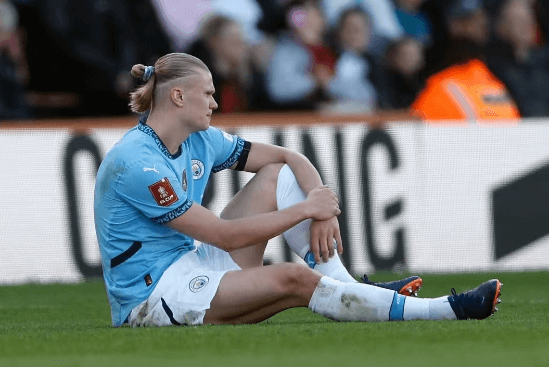 Haaland está lesionado, Manchester City enfrenta um desafio importante