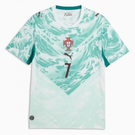 Camisola Portugal Ronaldo 7 Criança Equipamento Alternativa Mundial de 2026 Manga Curta