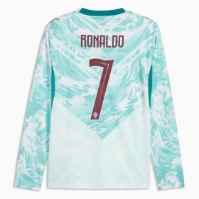 Camisola Portugal Ronaldo 7 Equipamento Alternativa Mundial de 2026 Manga Comprida