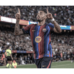 Um Bónus Inesperado para o Barça: Jesus Brilha com 3 Golos em 123 Minutos